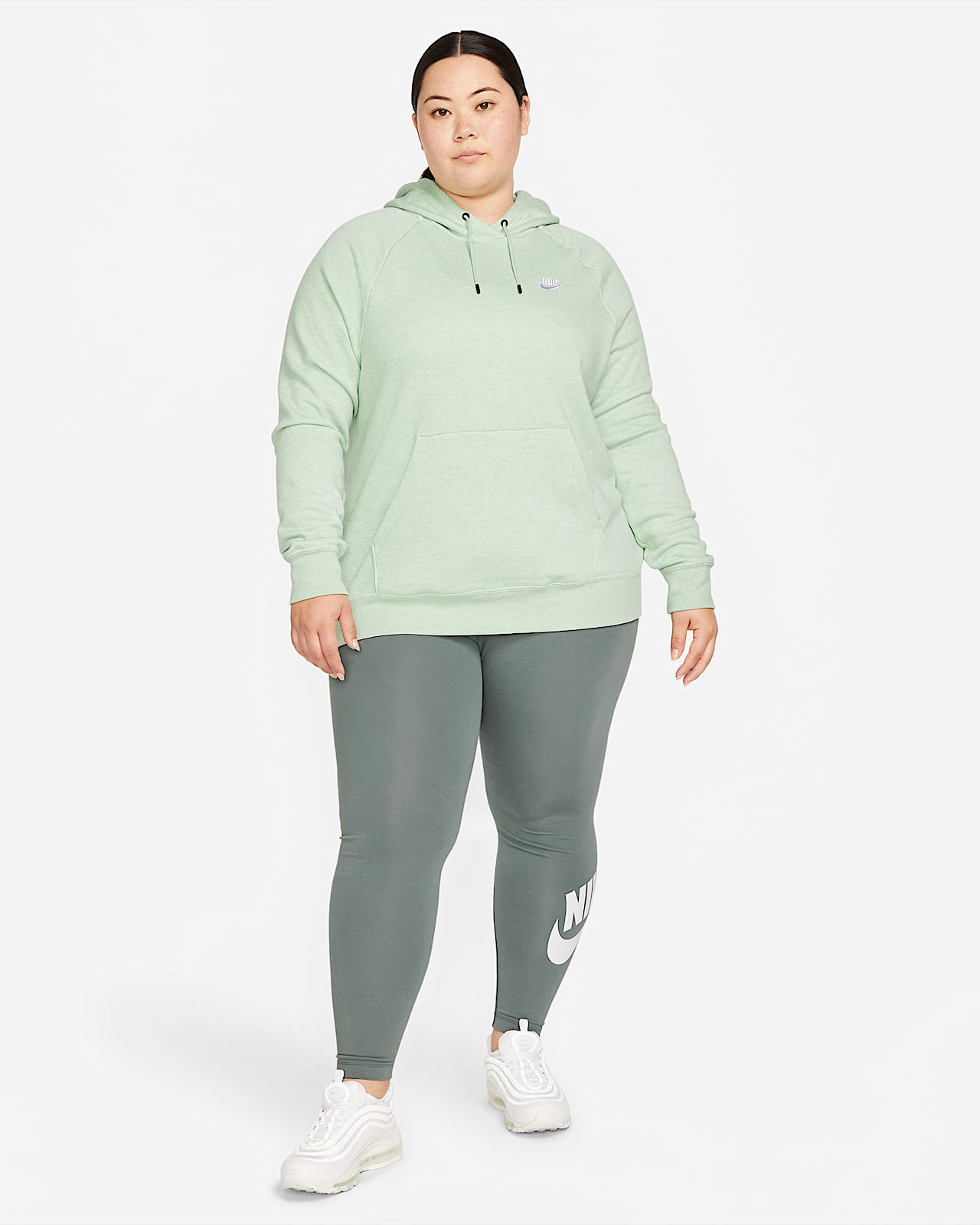 nike plus size pullover