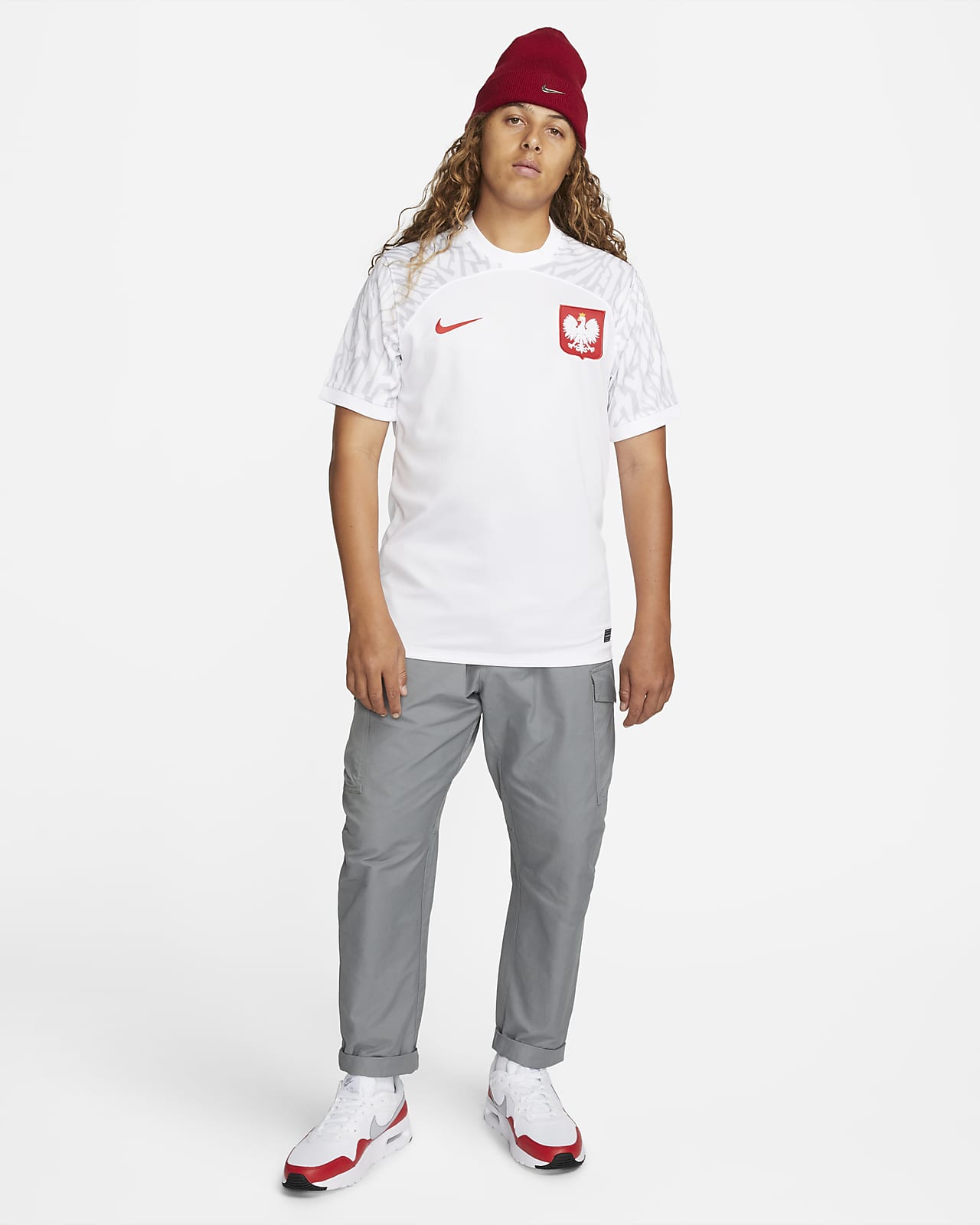 Primera equipación Stadium Polonia 2022/23 Camiseta de fútbol Dri-FIT - Hombre. Nike ES
