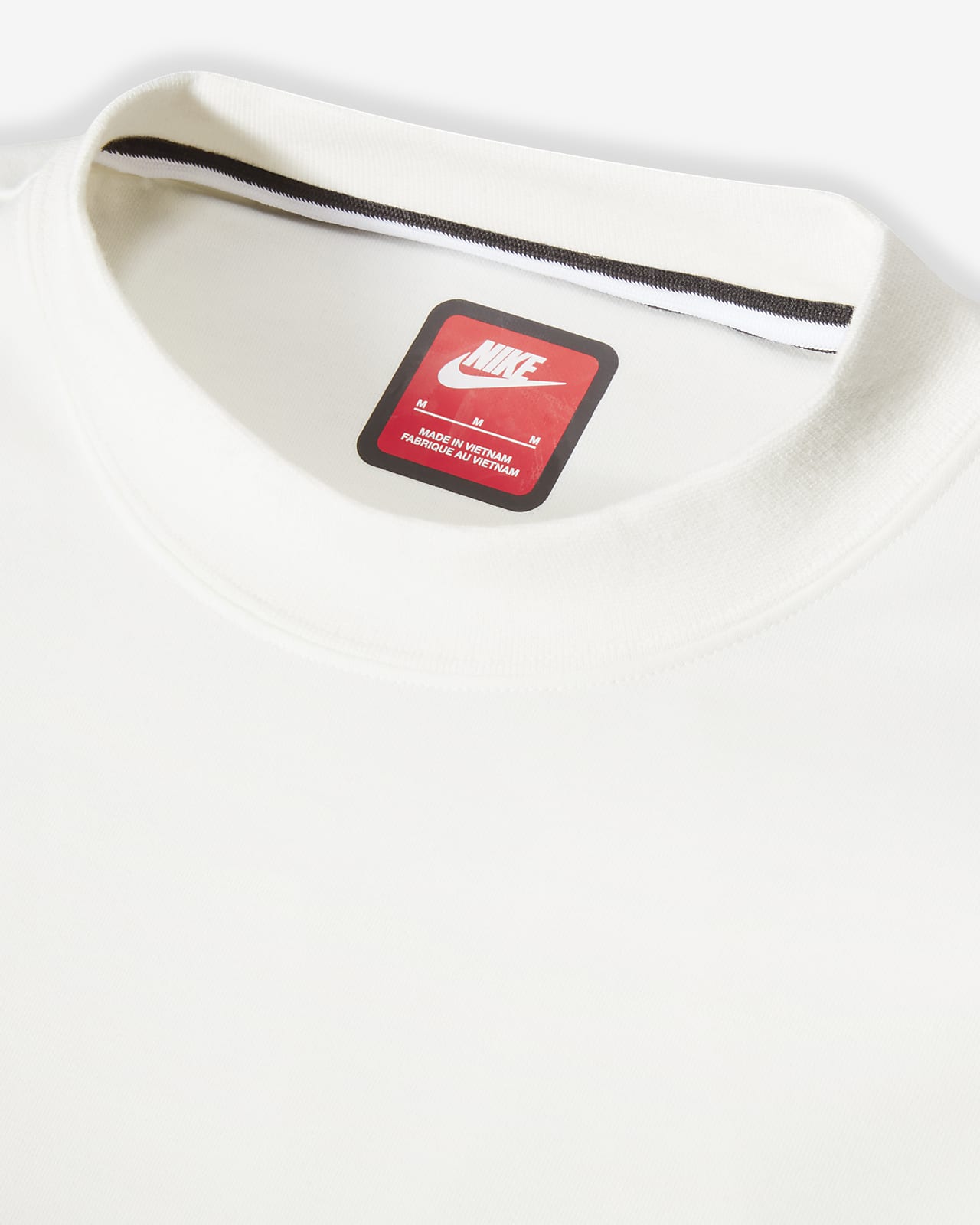 Sweat manche top courte nike