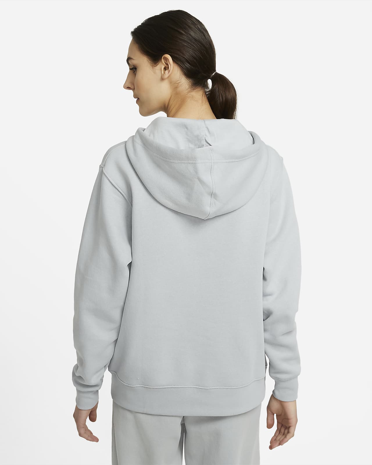 sweat à capuche en tissu fleece pour femme