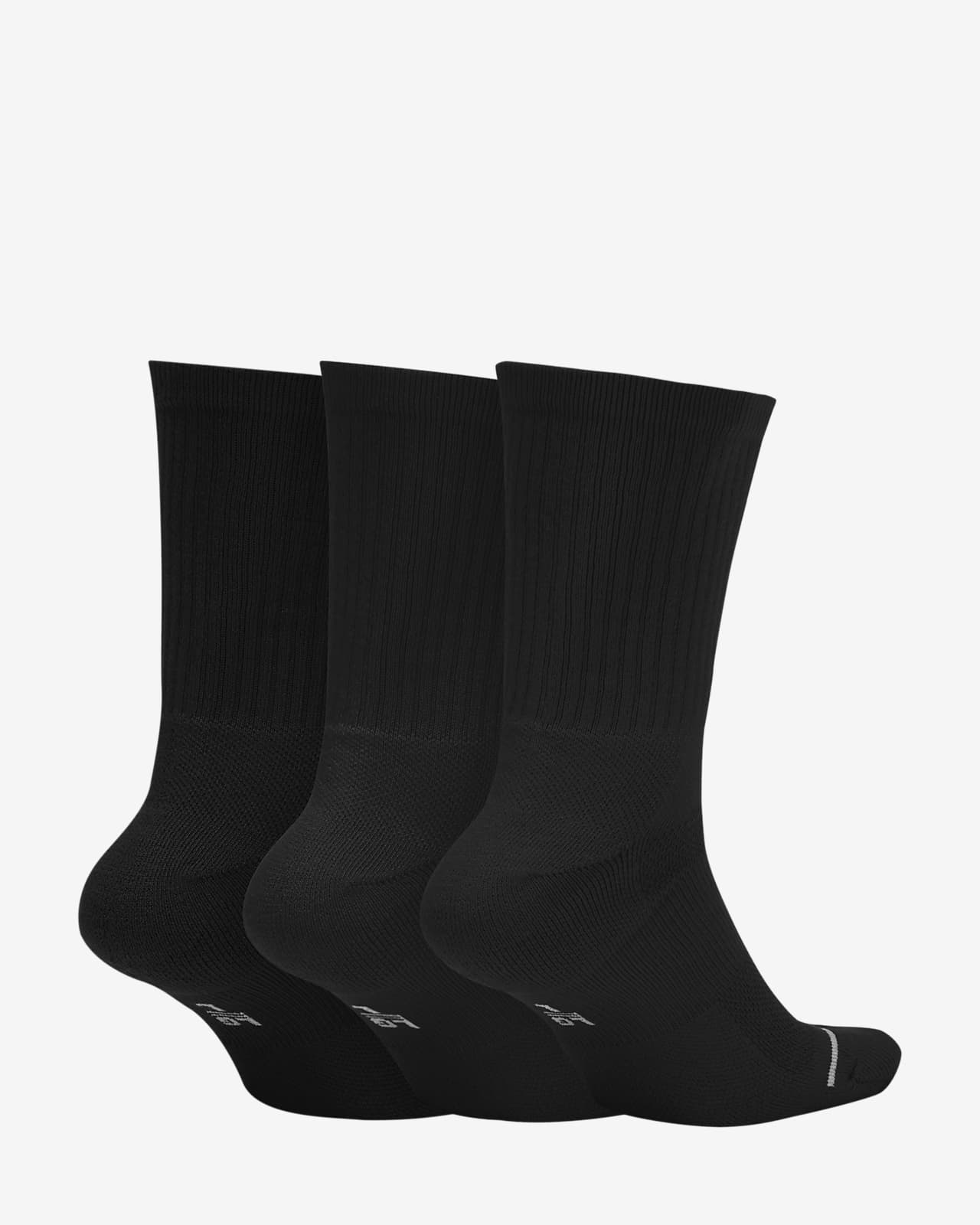 Jordan Everyday Max Unisex Crew Socks (3 Pack). Nike LU
