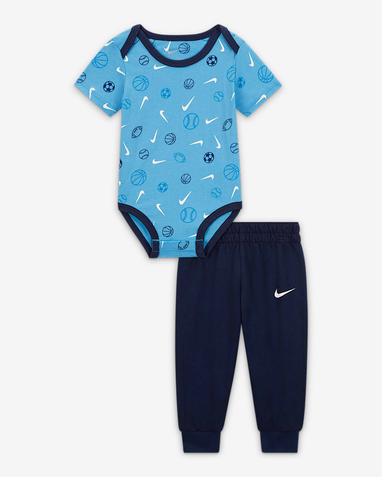 Nike Conjunto de body y pantalón (0-9M) - Bebé. Nike ES