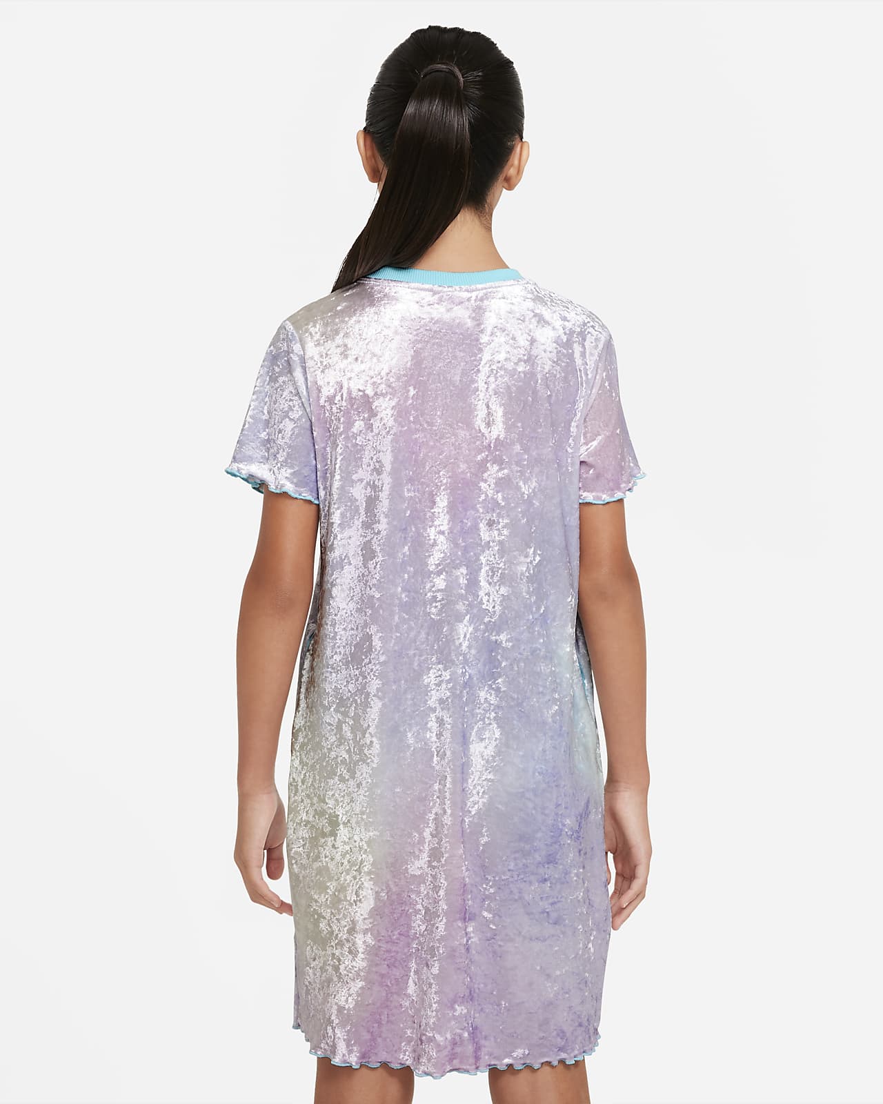 iridescent nike dress