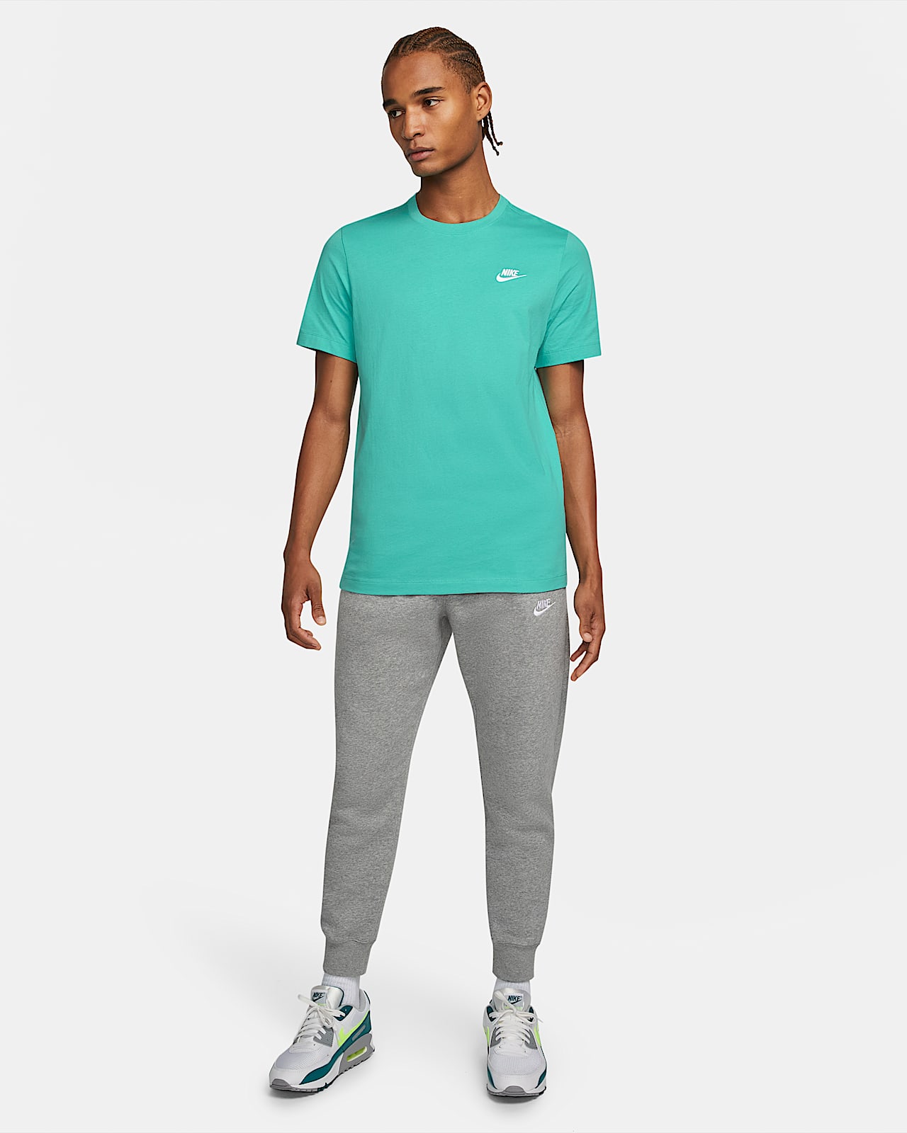 nike turquoise t shirt