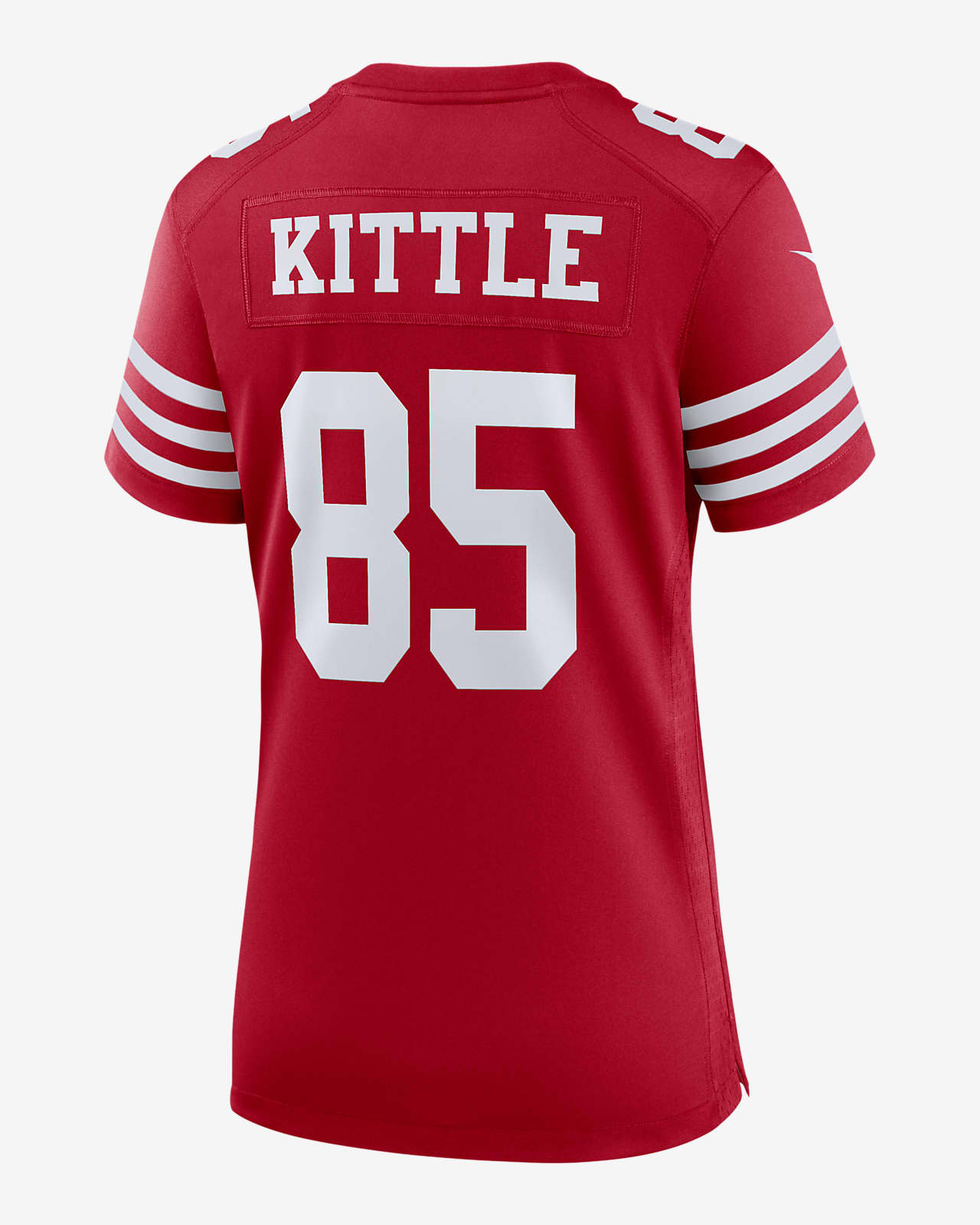 Youth Nike George Kittle Scarlet San Francisco 49ers Alternate Game ...