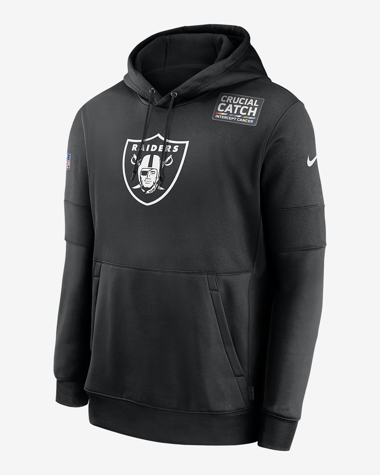 Sudadera con capucha para hombre Nike Therma Crucial Catch (NFL Raiders).  Nike.com