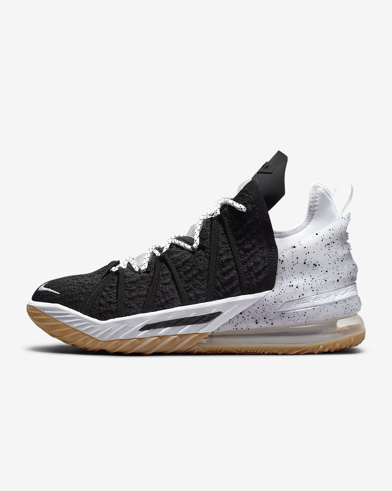white lebron 18