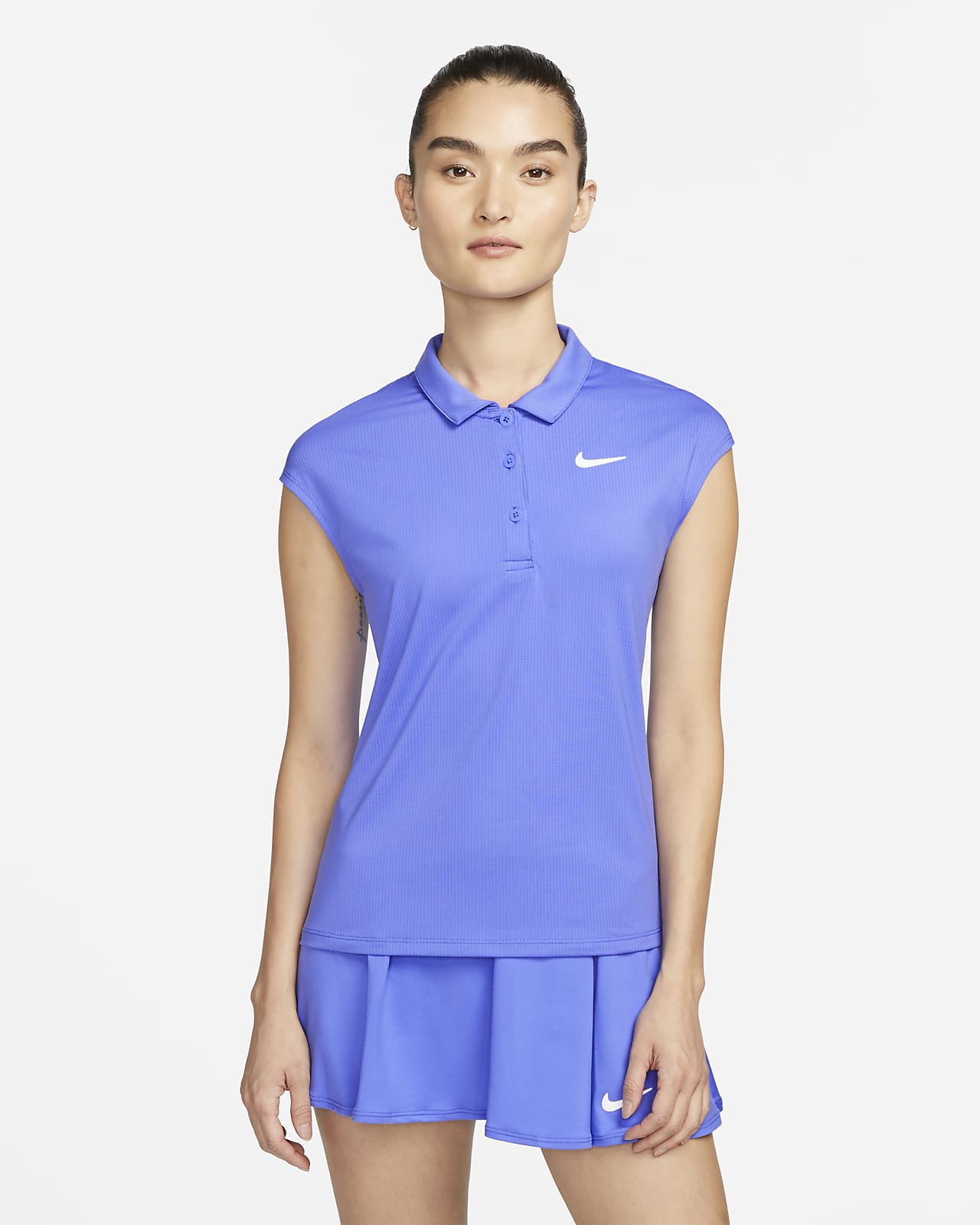 NikeCourt Victory Tennispolo voor dames. Nike BE