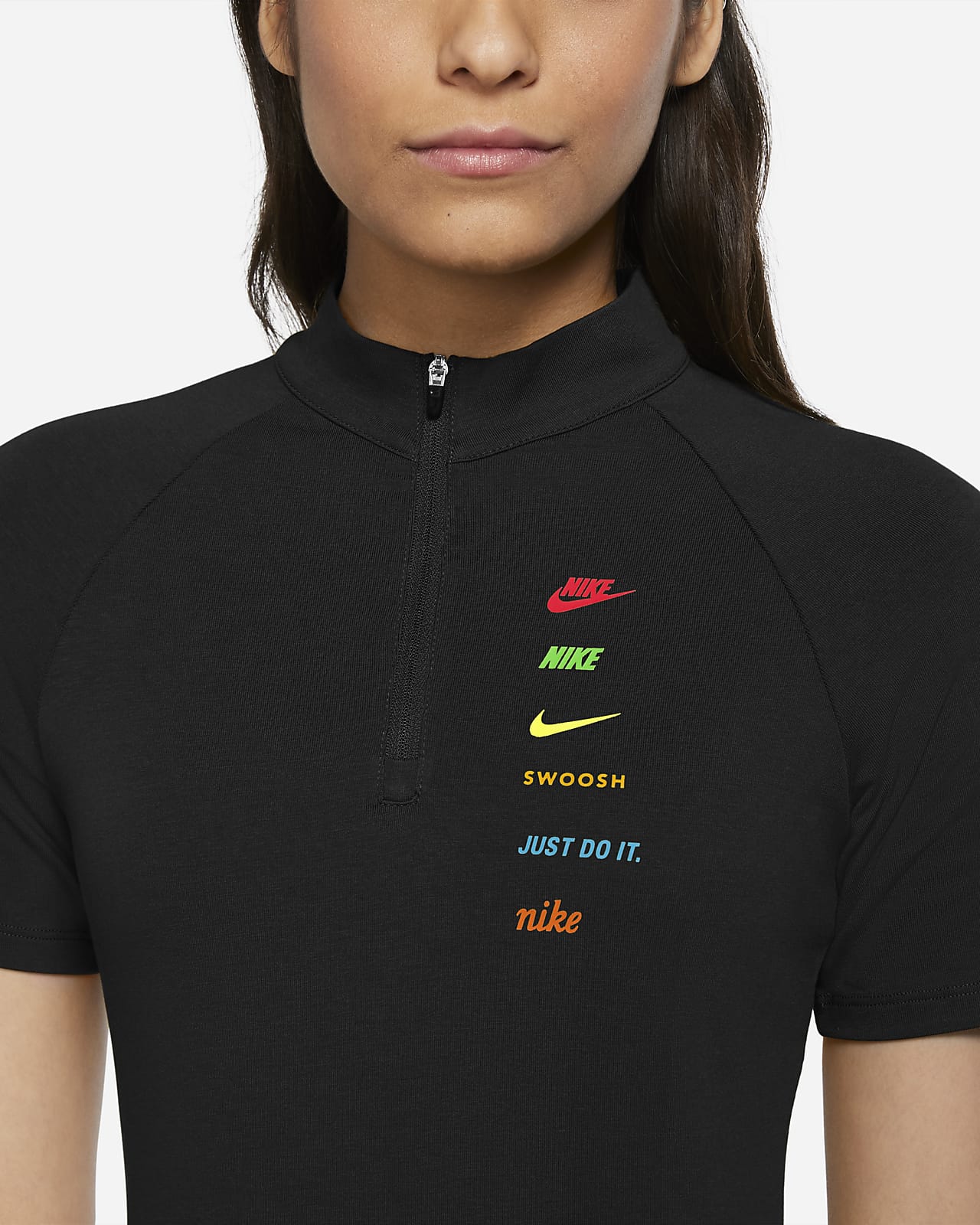 nike sportswear swoosh polo