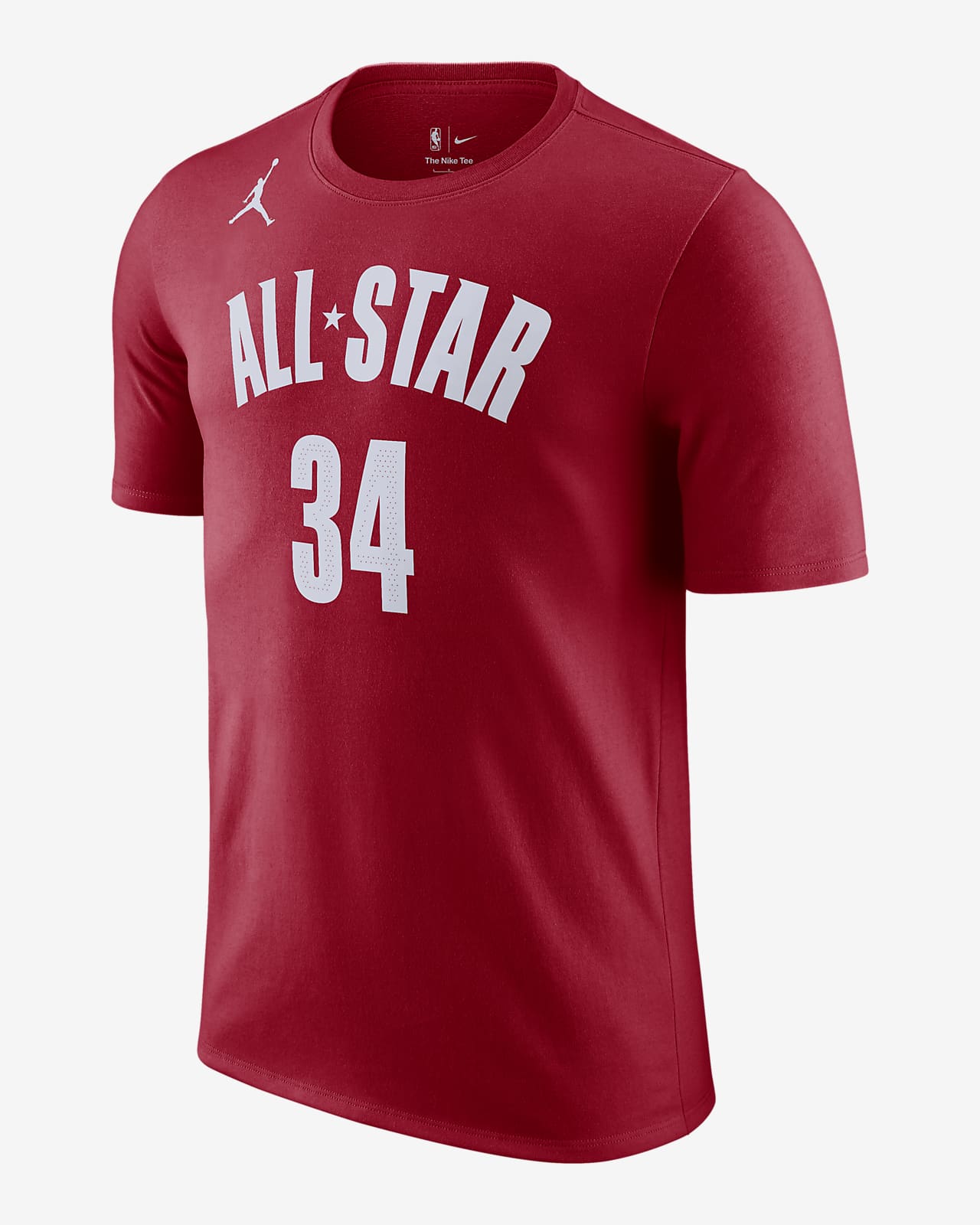 Centro comercial de múltiples fines leyendo Giannis Antetokounmpo All-Star Essential Men's Nike NBA T-Shirt. Nike LU