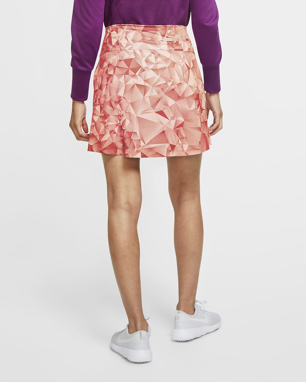 Nike Dri-FIT UV Victory Women's 43cm (approx.) Printed Golf Skirt. Nike LU