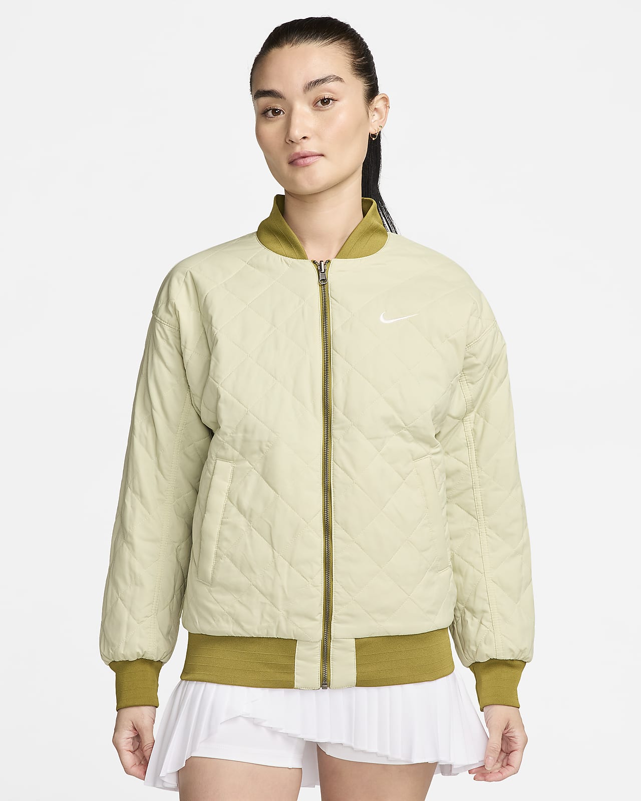 ラウンド 定価：18,700円 NIKE ジップアップブルゾン ウィメンズ