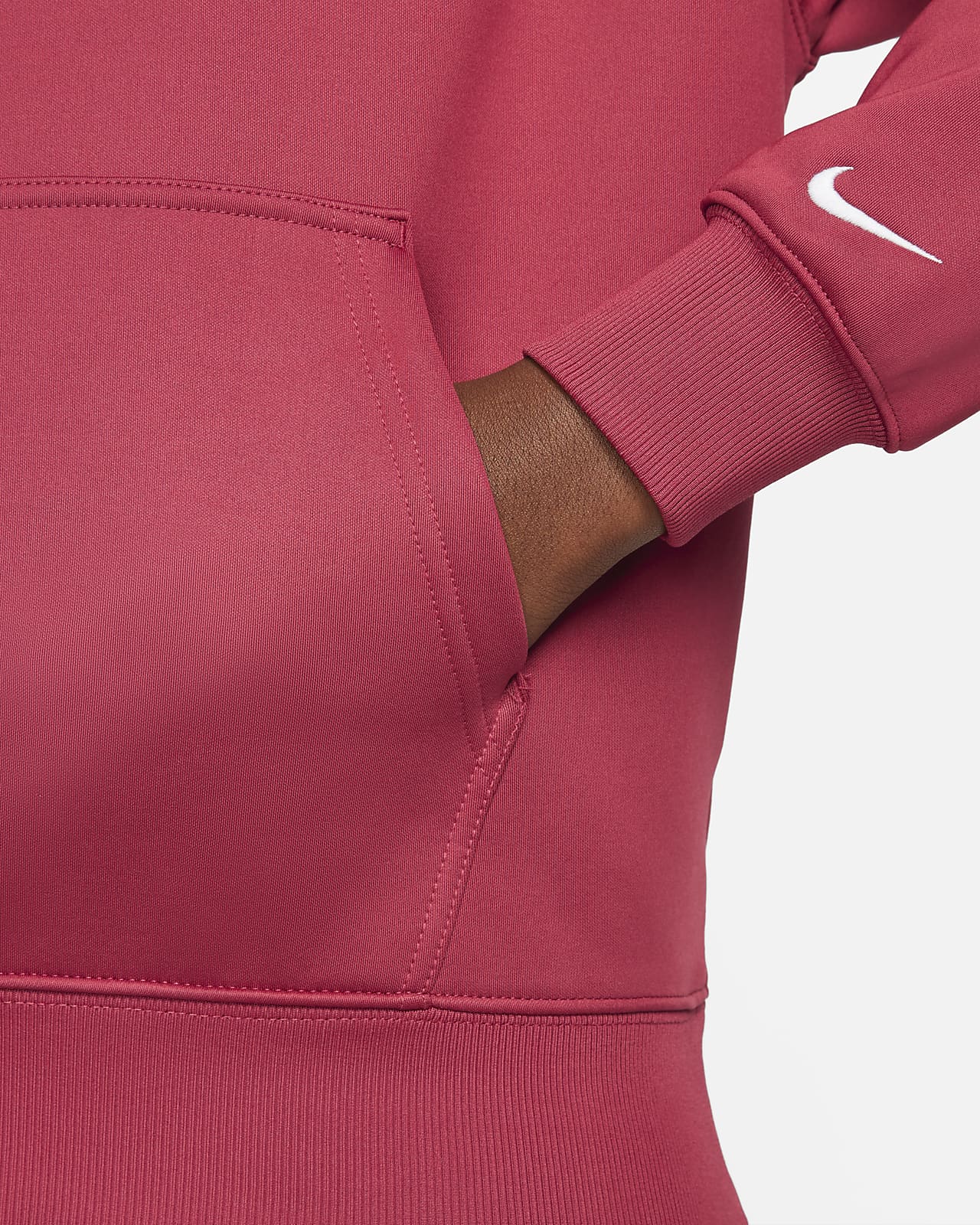 nike women's therma fleece training hoodie