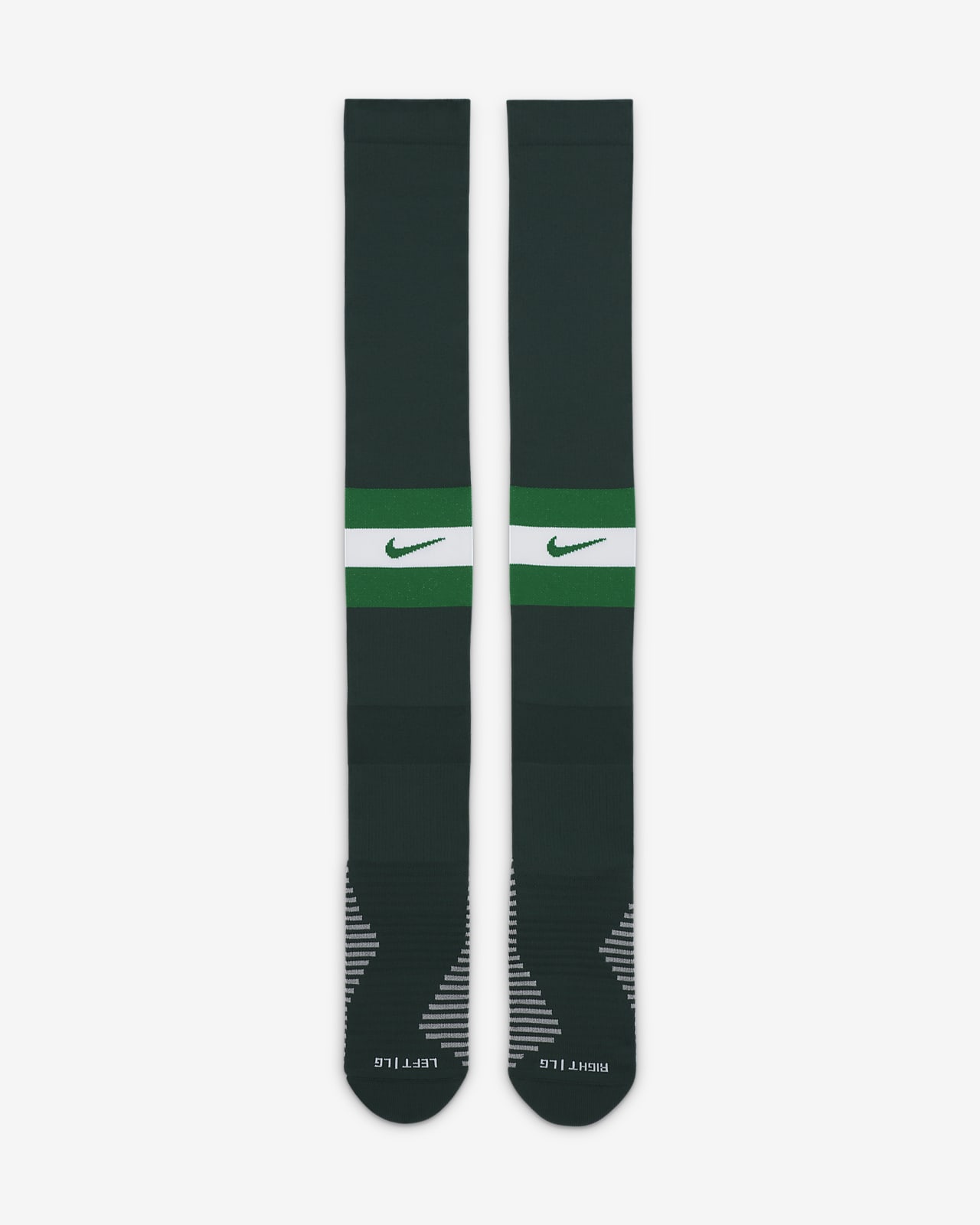 Nigeria Strike Home Knee-High Football Socks. Nike CA