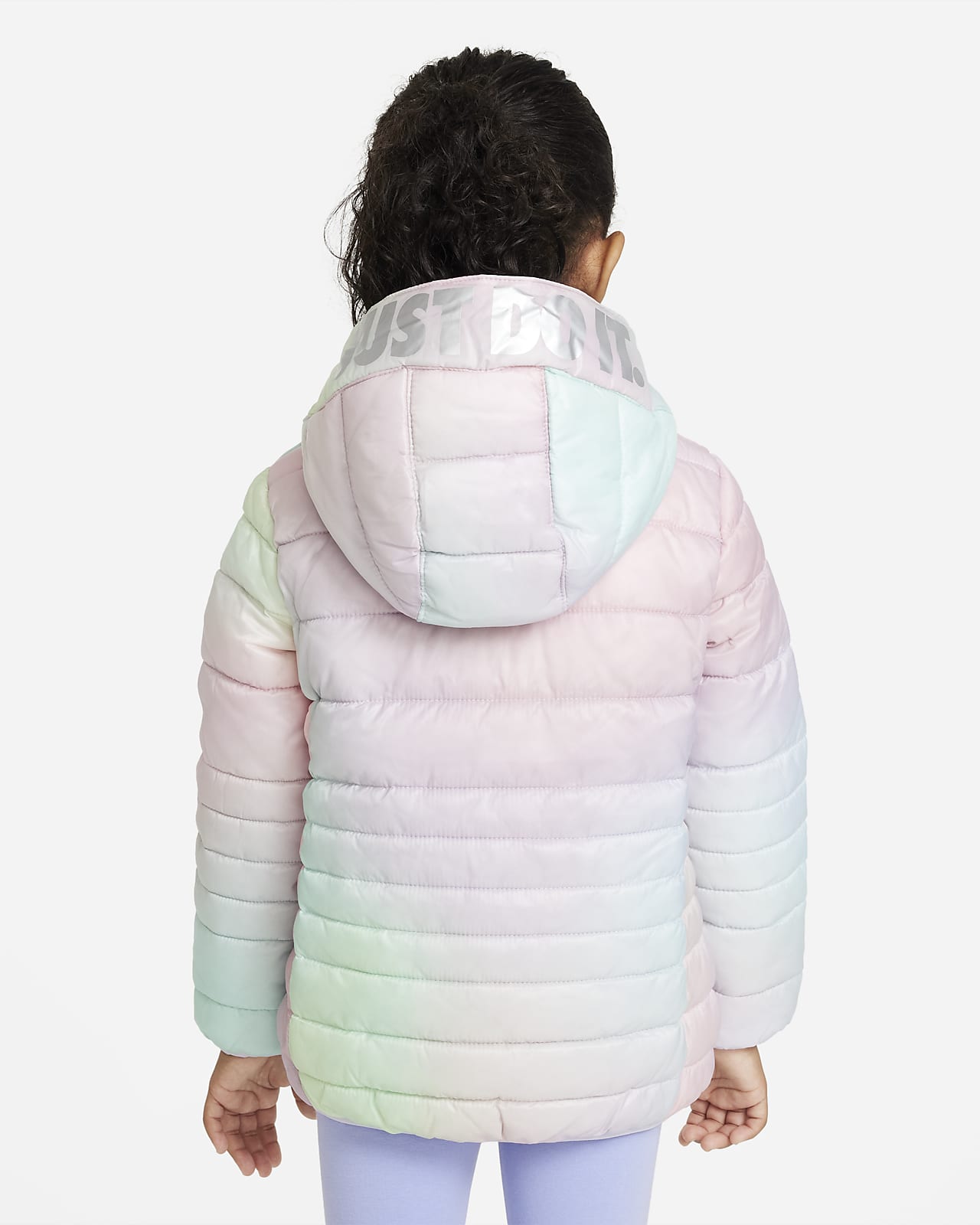 Nike Toddler Full-Zip Puffer Jacket in Blue, Size: 3T | 26H883-U9J