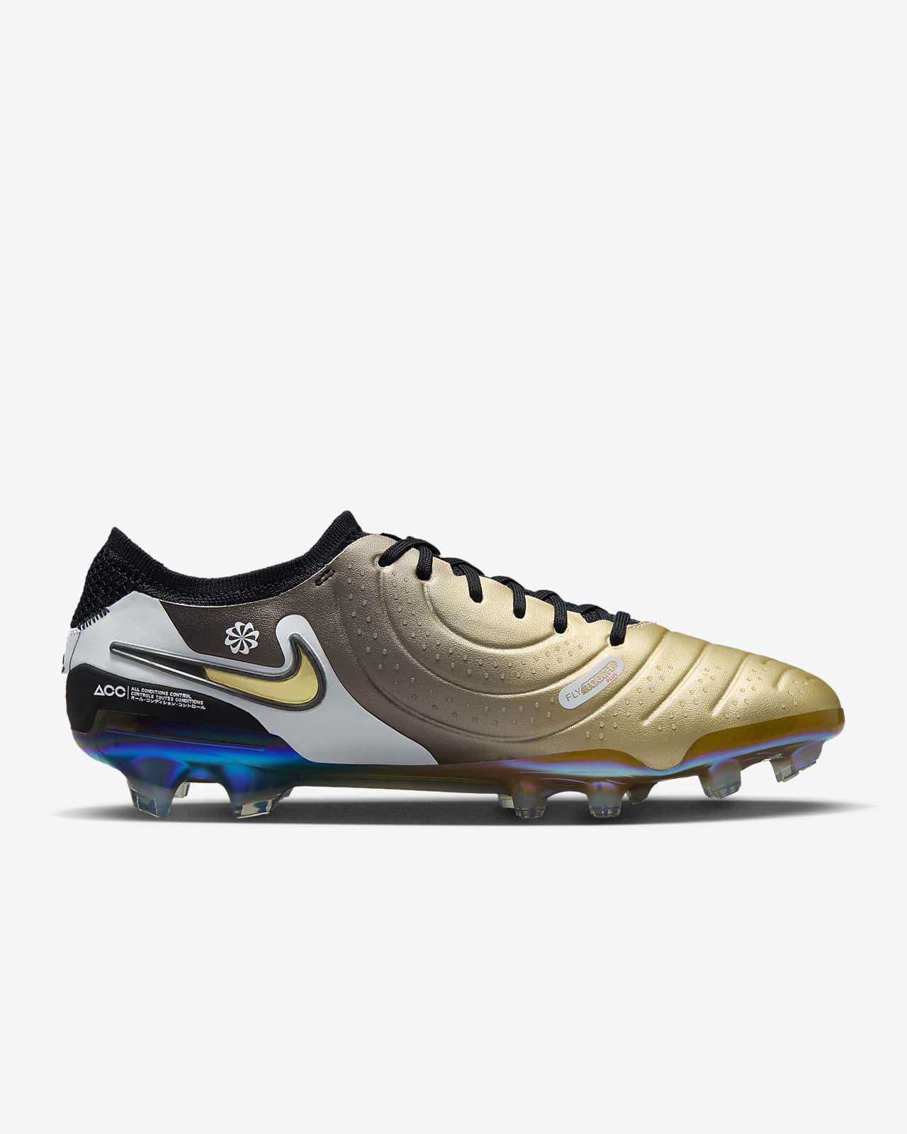 Nike tiempo best sale blue and yellow