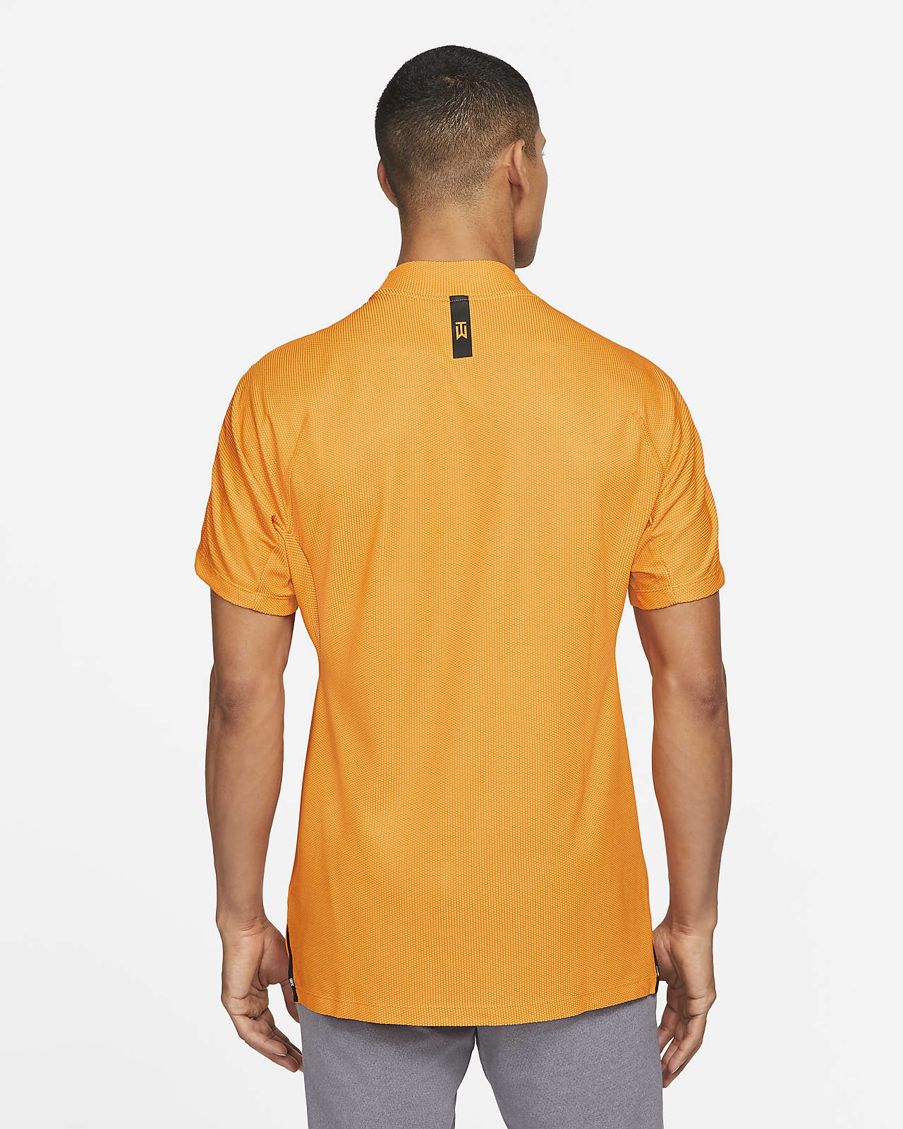 mock neck golf top