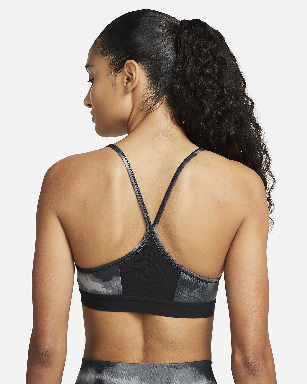 Nike Training Ultrabreathe Indy light support sports bra in black -  ShopStyle