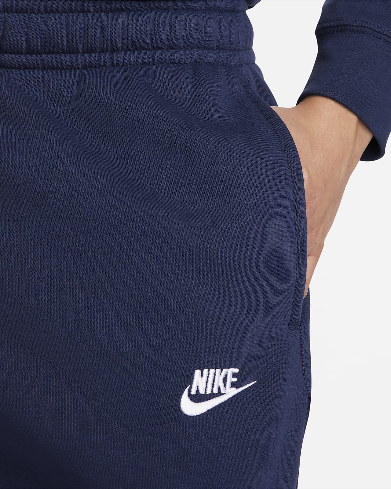 Navy baggy Nike sweatpants Size: XL #nike - Depop