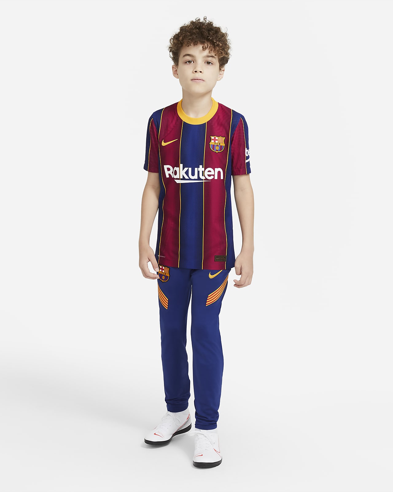 Primera equipación Vapor Match FC Barcelona 2020/21 Camiseta de fútbol -  Niño/a. Nike ES