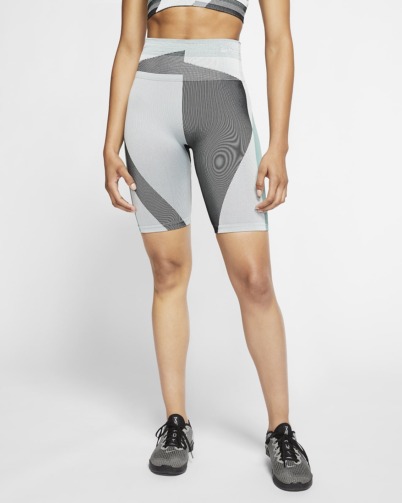 nike core swoosh cycle shorts dames