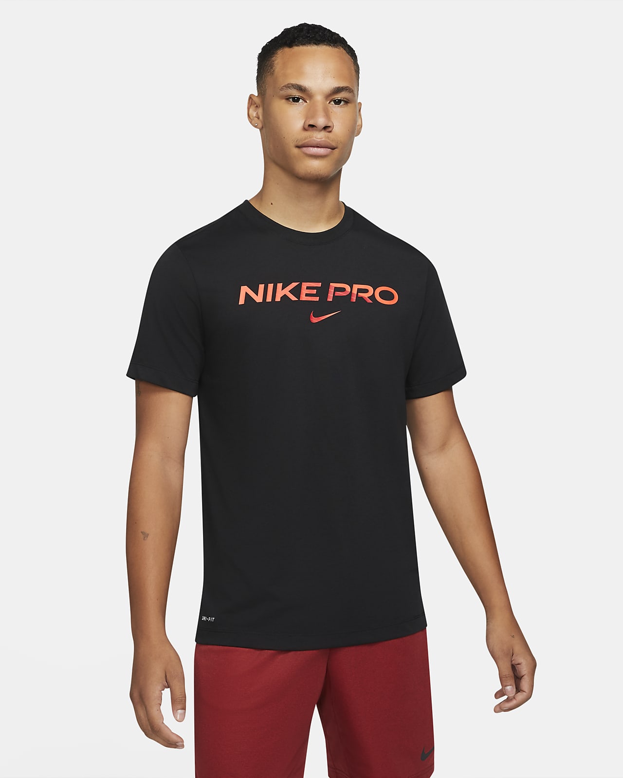 nike pro t shirt mens