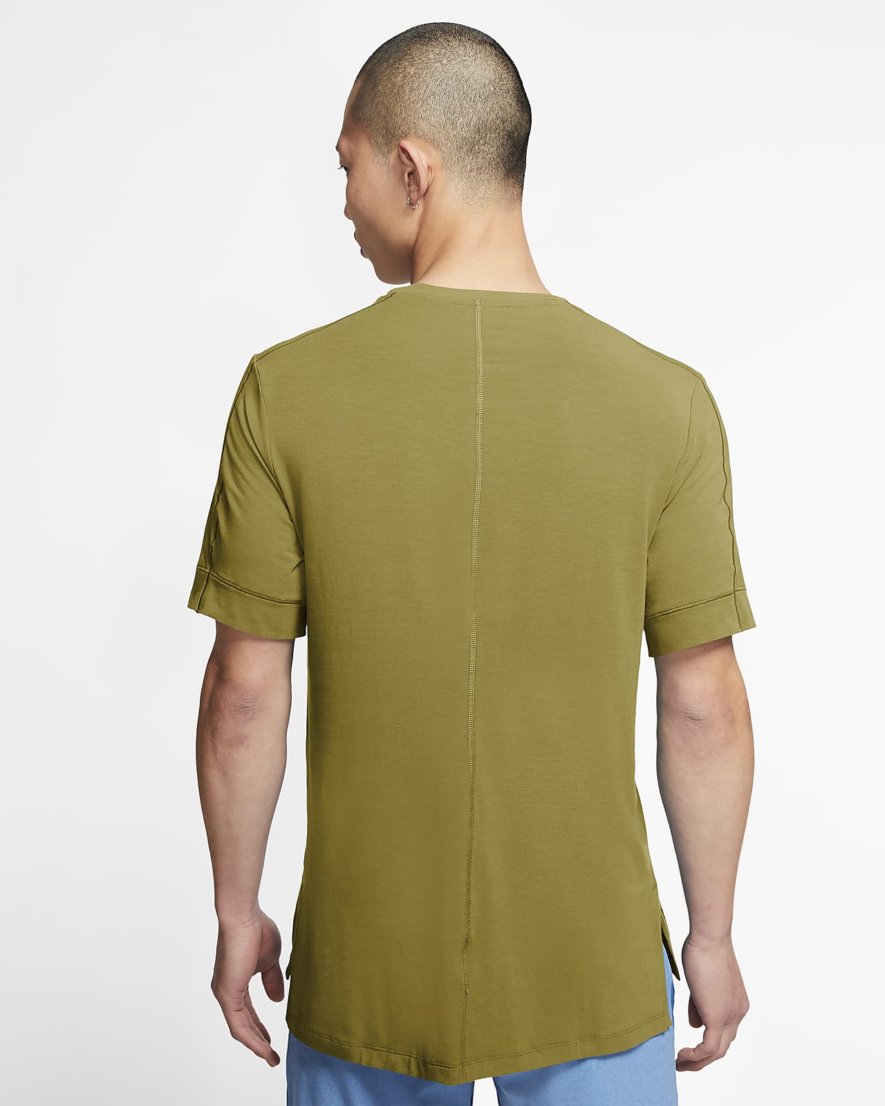 Yoga t-shirt, olive, Nike