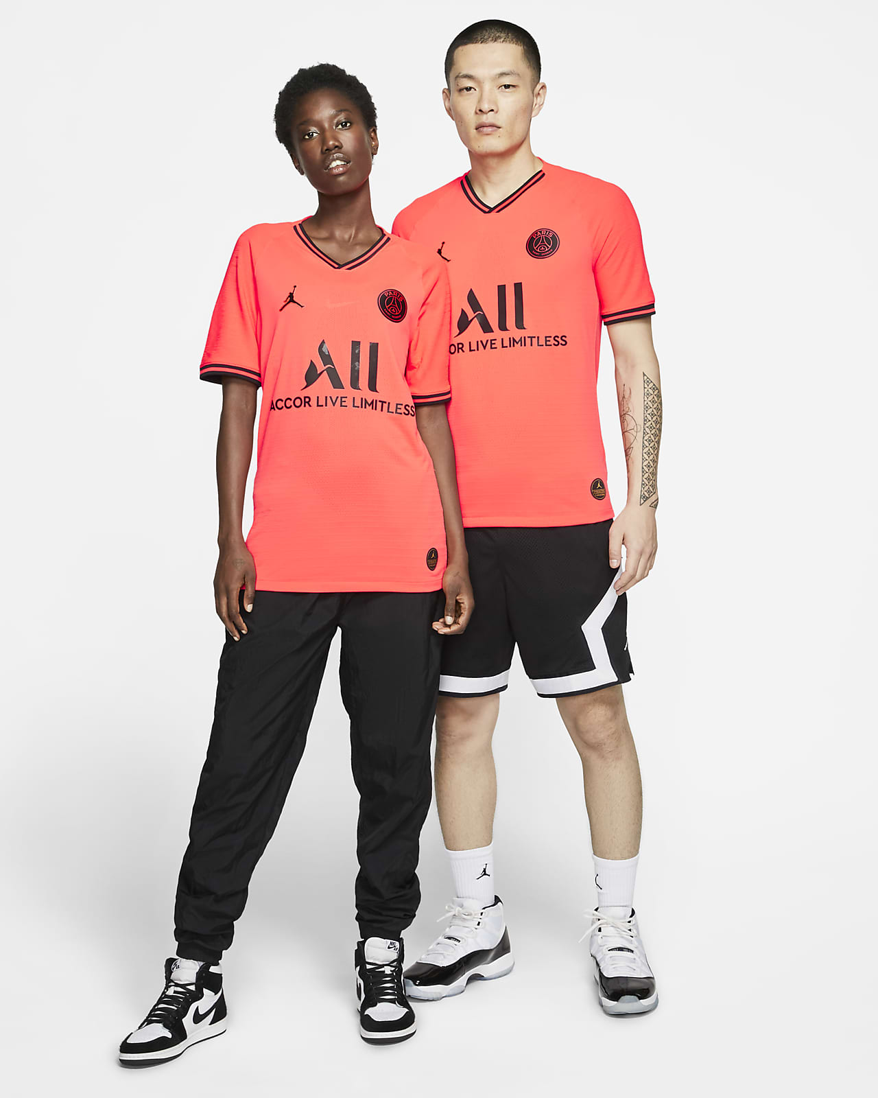  Nike Men's Paris Saint-Germain PSG x Jordan 2019/20 Away  Soccer Jersey (Small) : Sports & Outdoors