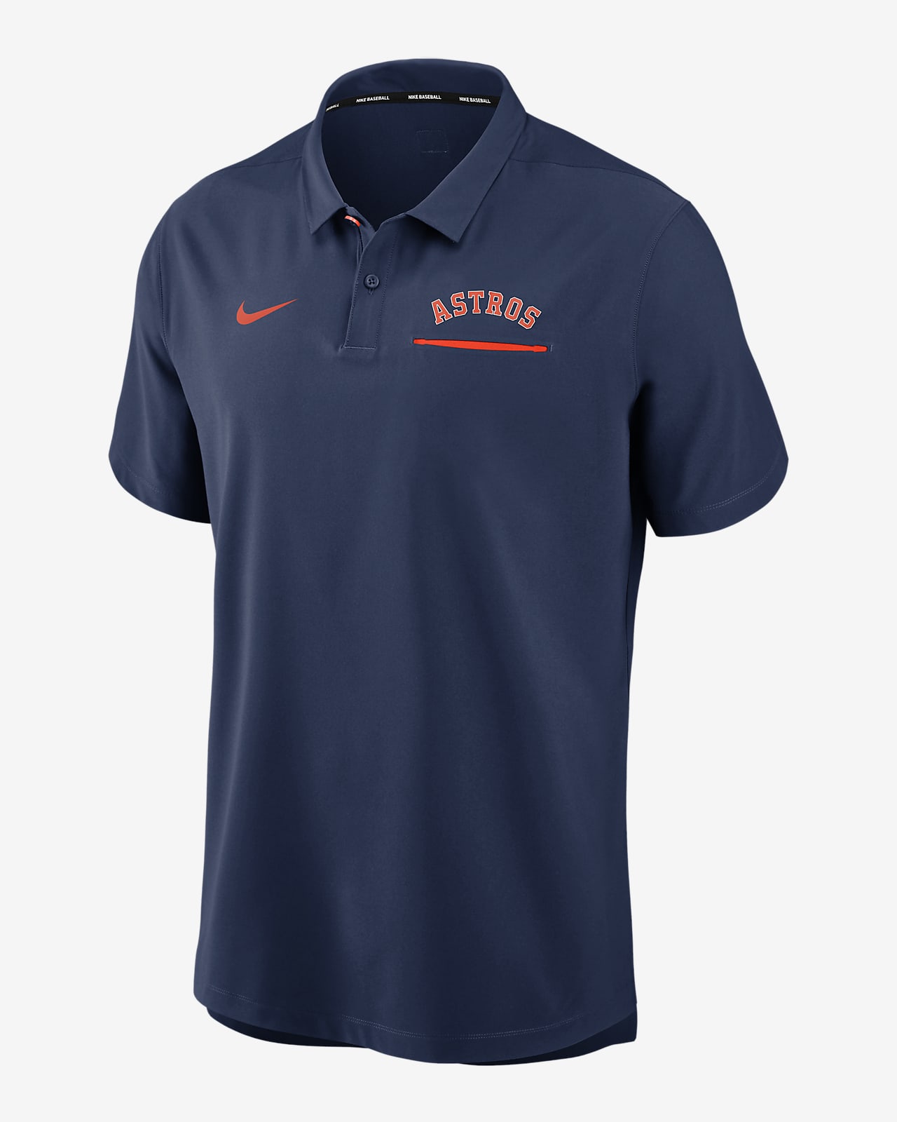 nike astros polo