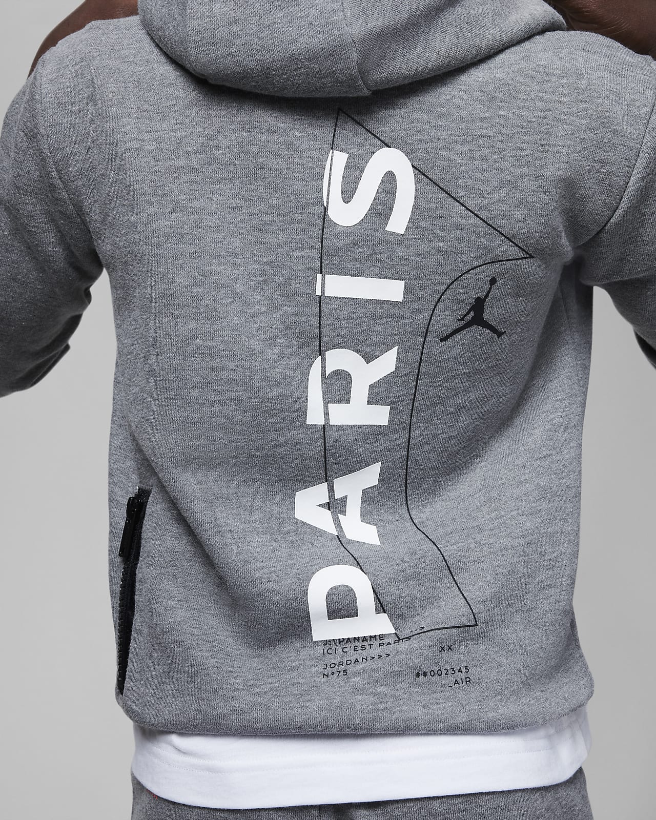 Jordan capucha de tejido French terry París Niño/a pequeño/a. Nike ES
