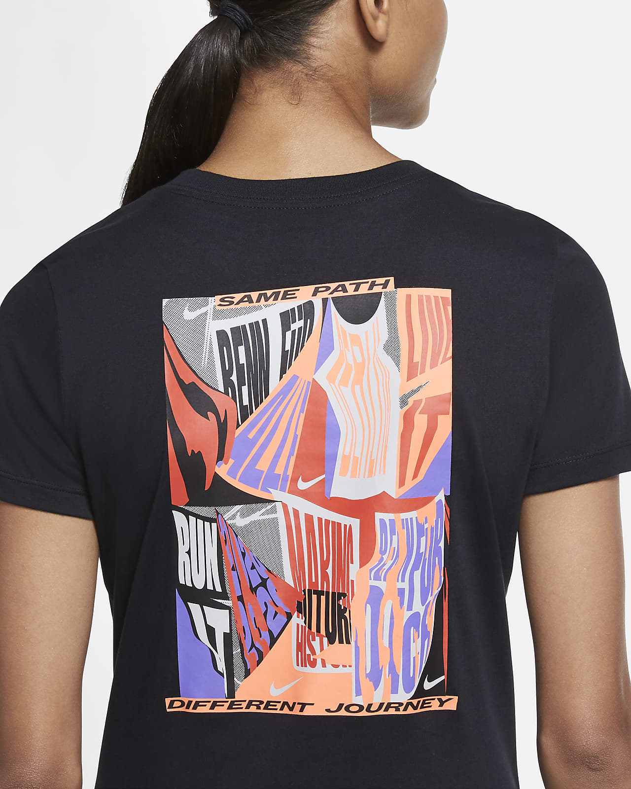 Nike Dri FIT Berlin løpe T skjorte til dame. Nike NO Nike Dri FIT Berlin løpe T skjorte til dame. Nike NO