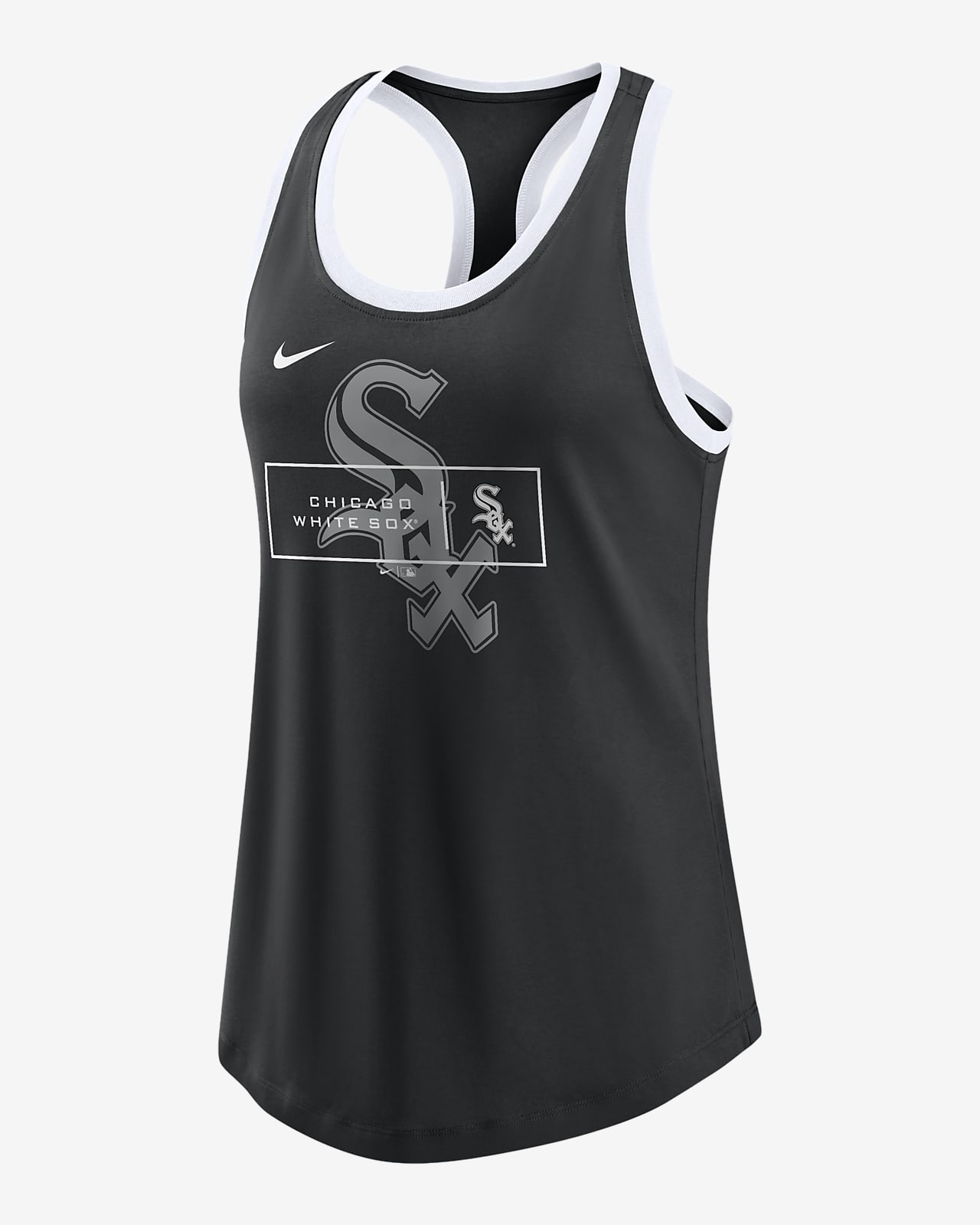 Nike Dri-FIT All Day (MLB Chicago White Sox) Women's Racerback Tank Top ...