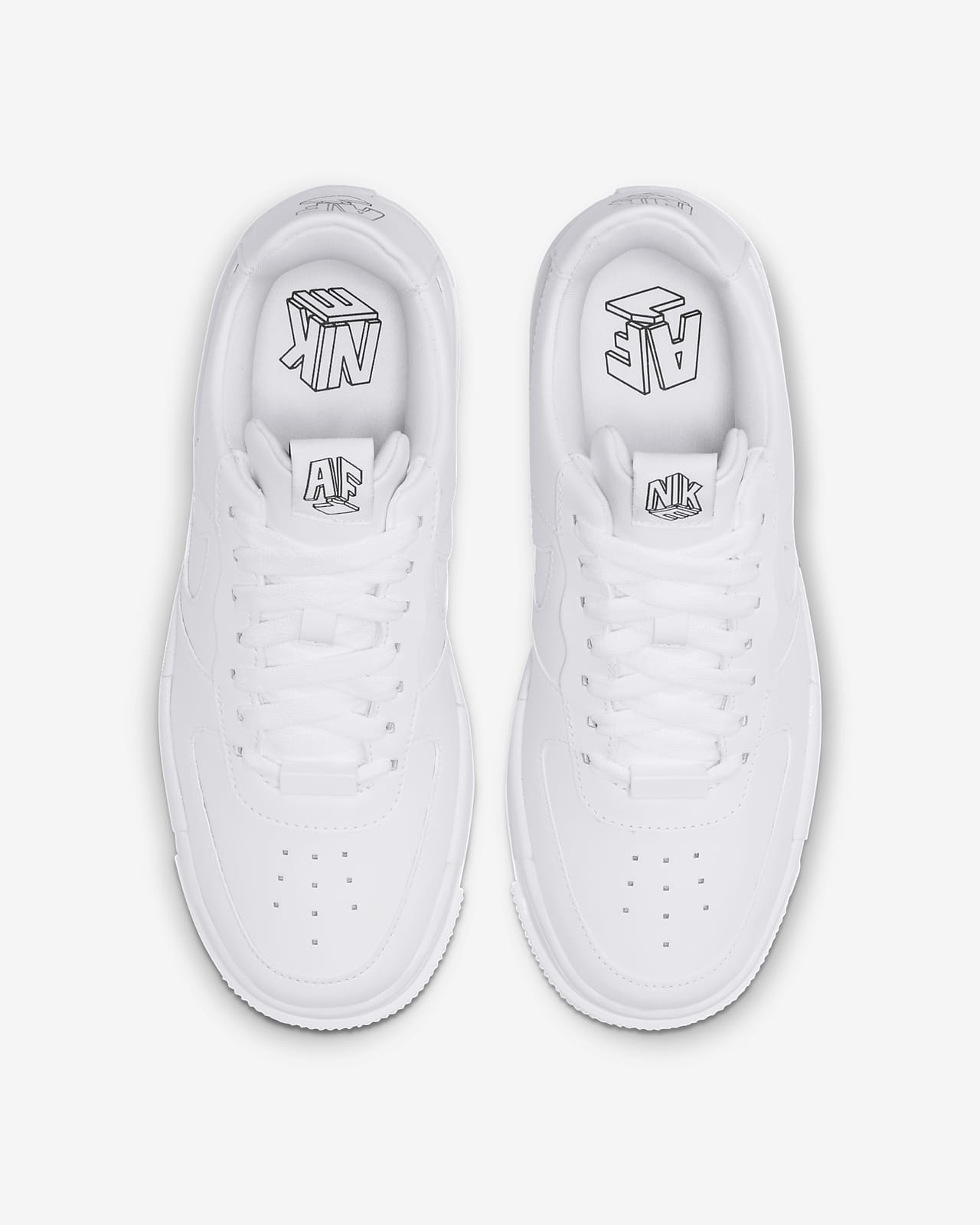 tênis nike air force 1 pixel branco