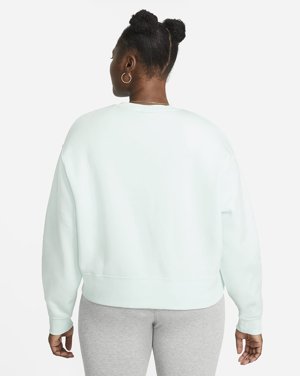 Nike Sportswear Essential Sudadera de chándal de tejido Fleece (Talla grande)  - Mujer. Nike ES