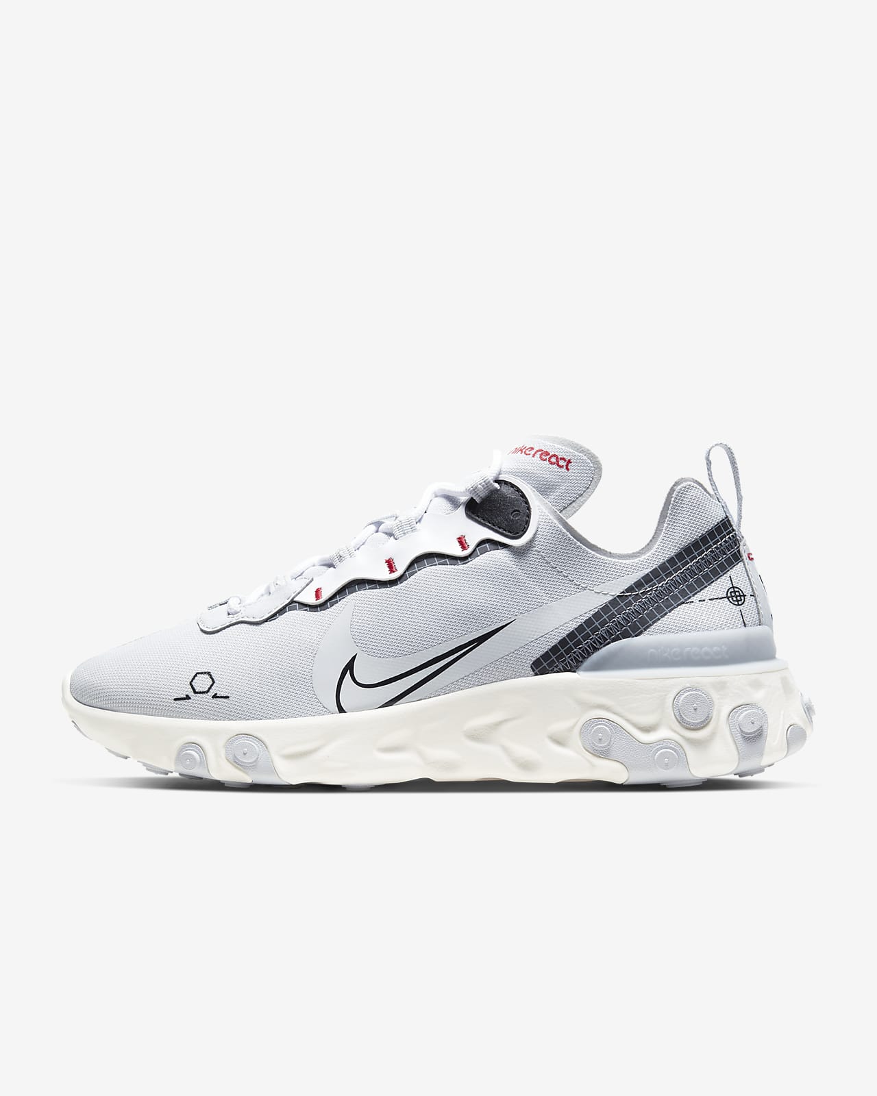 Nike React Element 55 Hombre Negras Flash Sales, UP TO 57% OFF |  www.bravoplaya.com