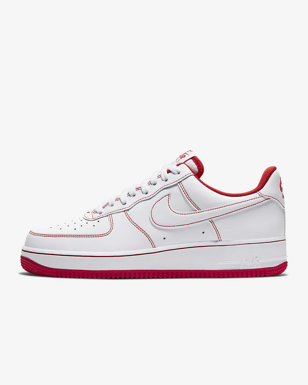 nike air force 1 white red