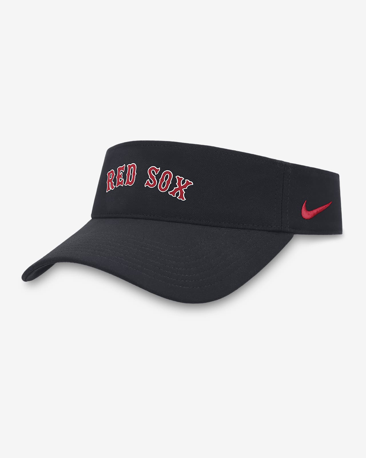 Visera Nike Dri-FIT MLB para hombre Boston Red Sox Wordmark.