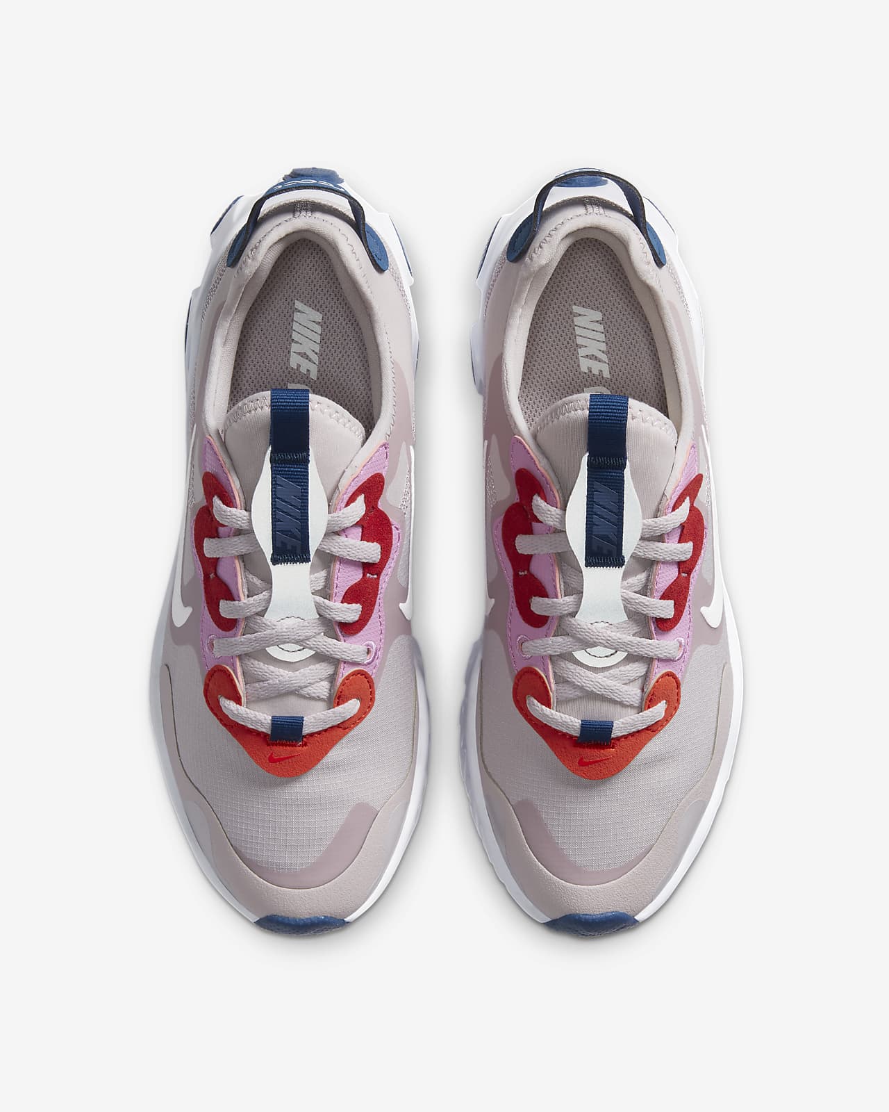 nike react womens blue