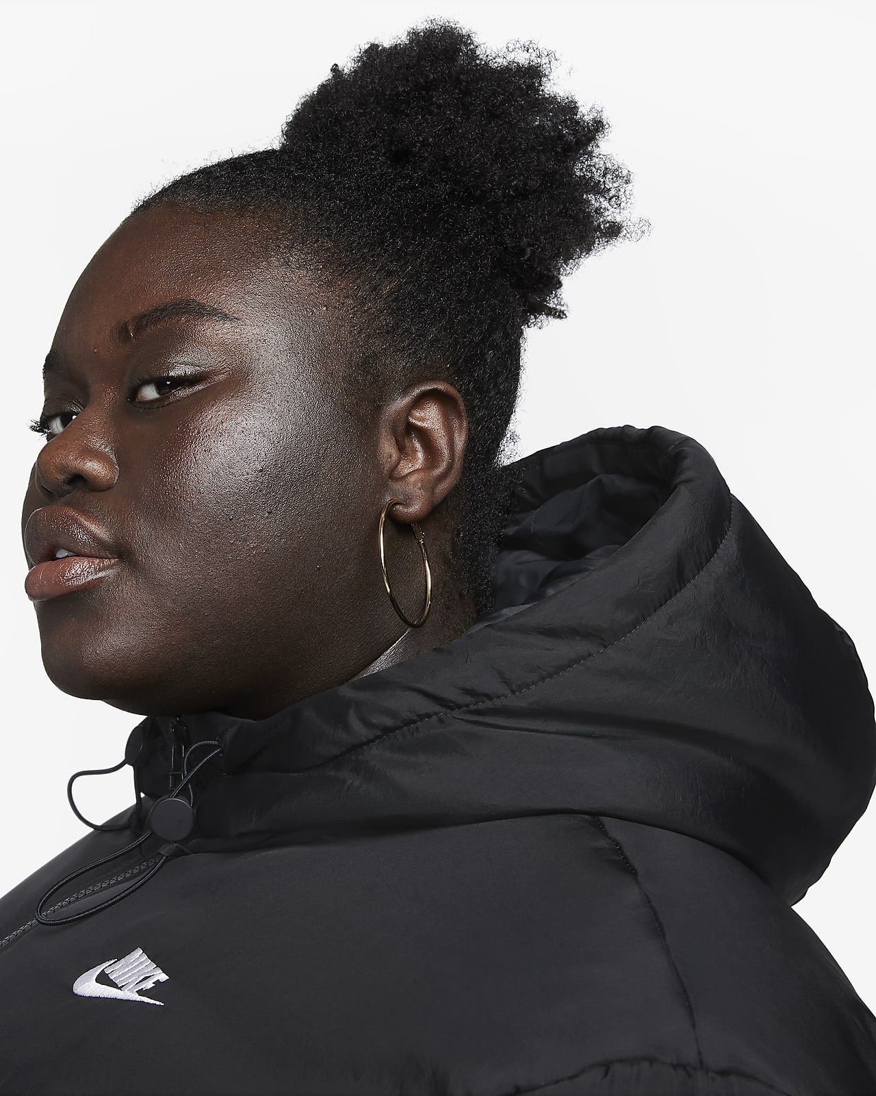nike sportswear classic parka plus