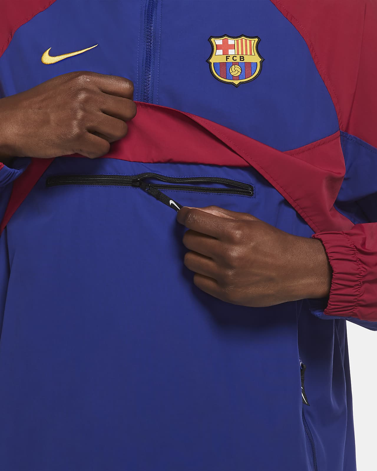 nike fcb jacket