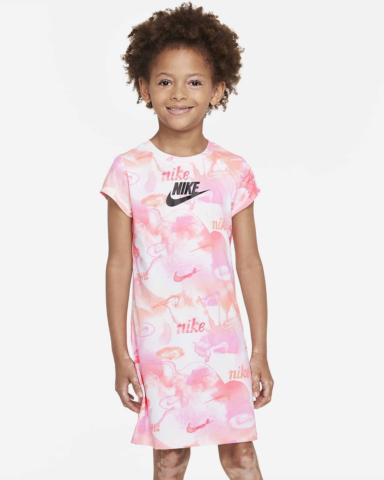 Leegte ledematen ontgrendelen Nike Little Kids' Summer Daze T-Shirt Dress. Nike.com
