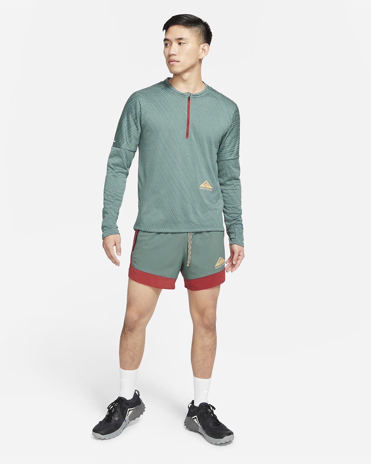 nike dri fit running top