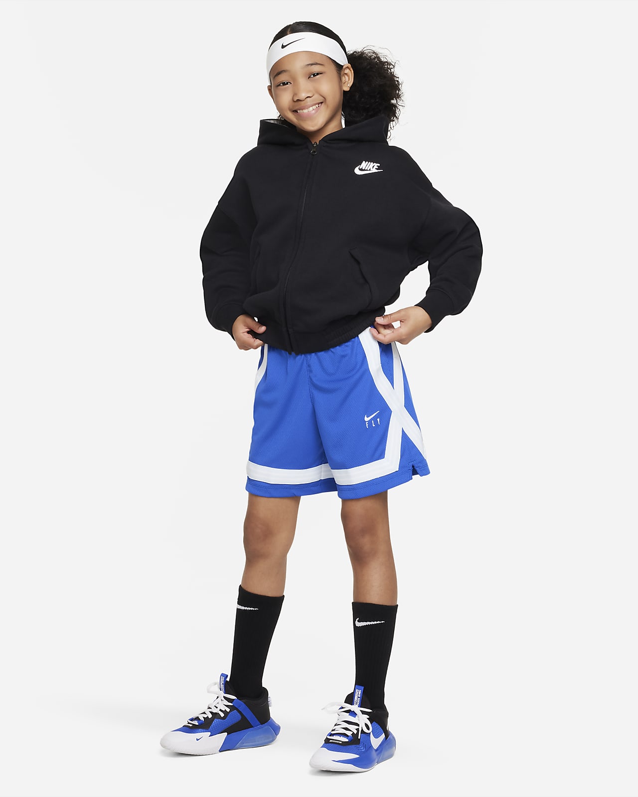 Nike Girl's Fly Crossover Training Shorts