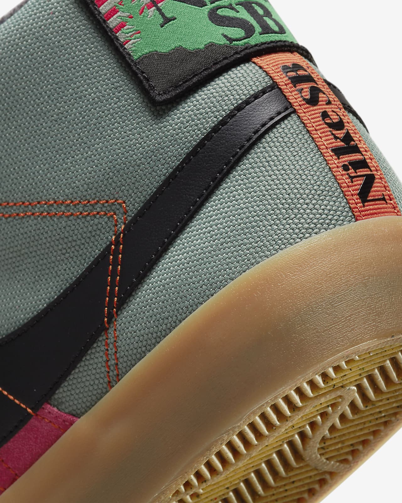 nike blazer mid noir