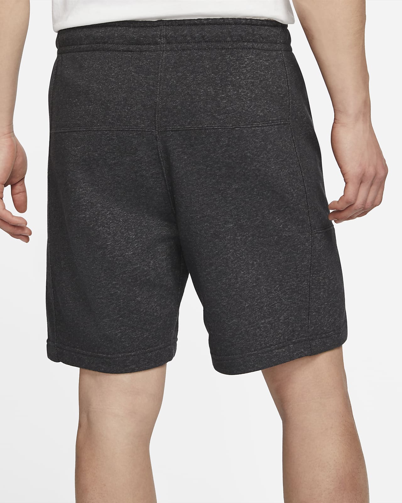 nike cotton fleece shorts