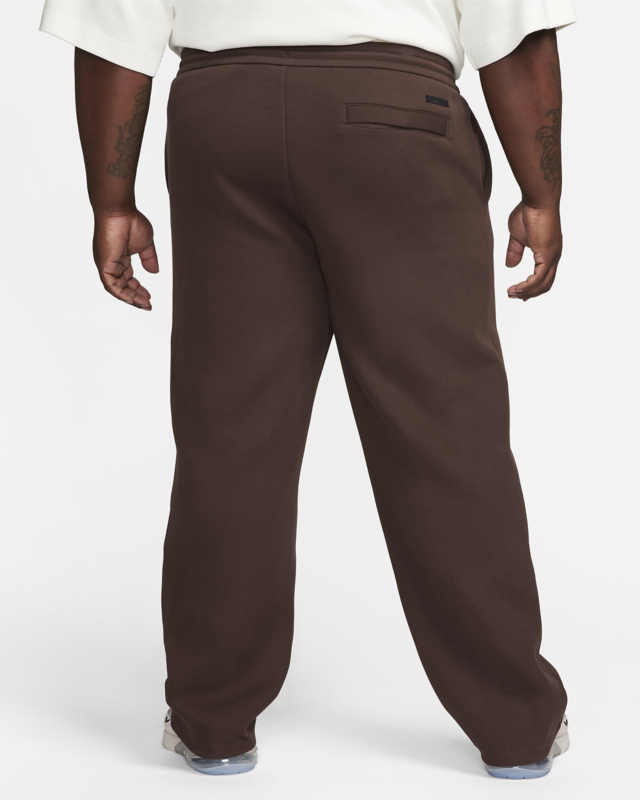 Brown Nike Fleece Pants