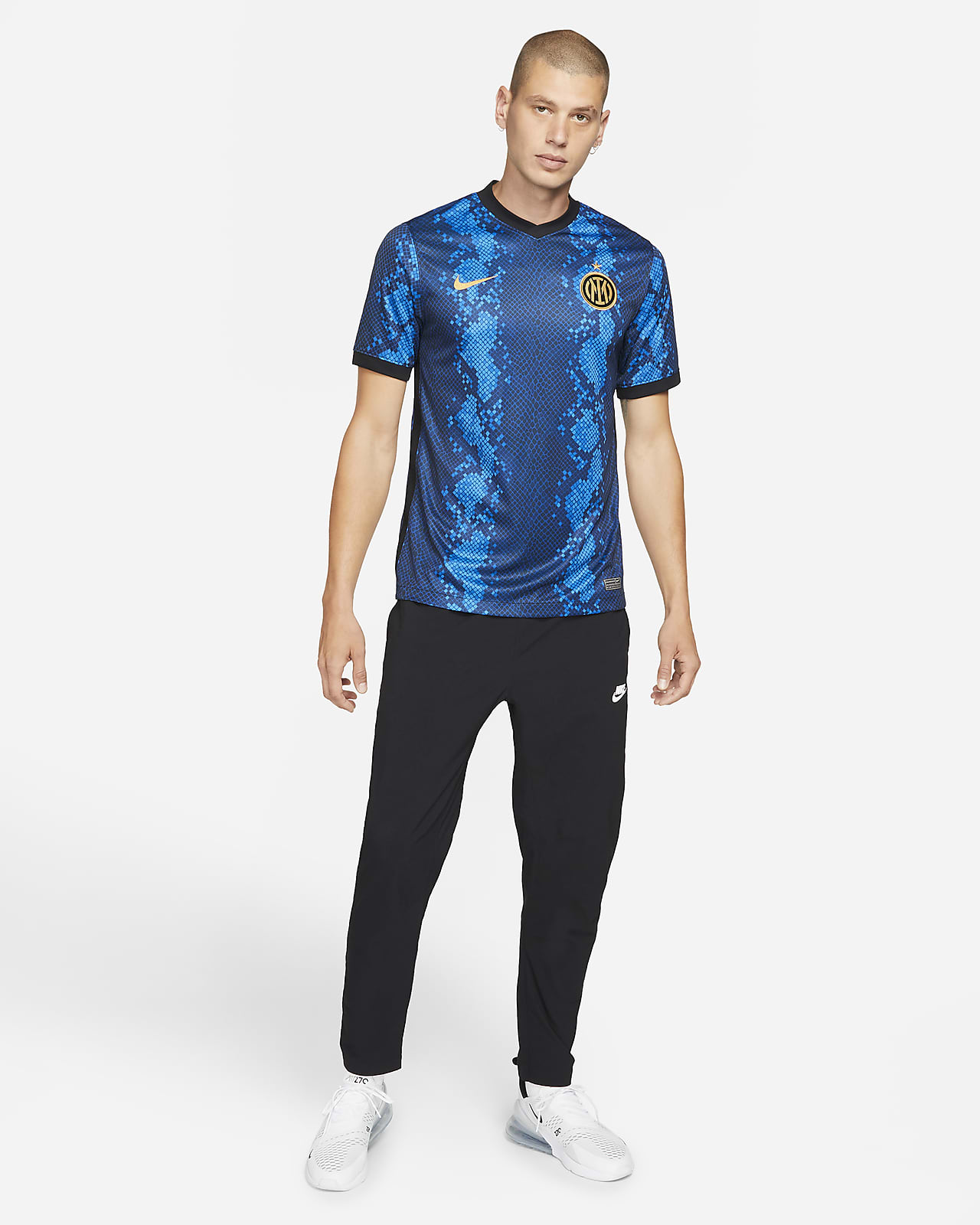 Correctamente contenido Cuatro Camiseta de fútbol Nike Dri-FIT para hombre Inter Milan local 2021/22  Stadium. Nike.com