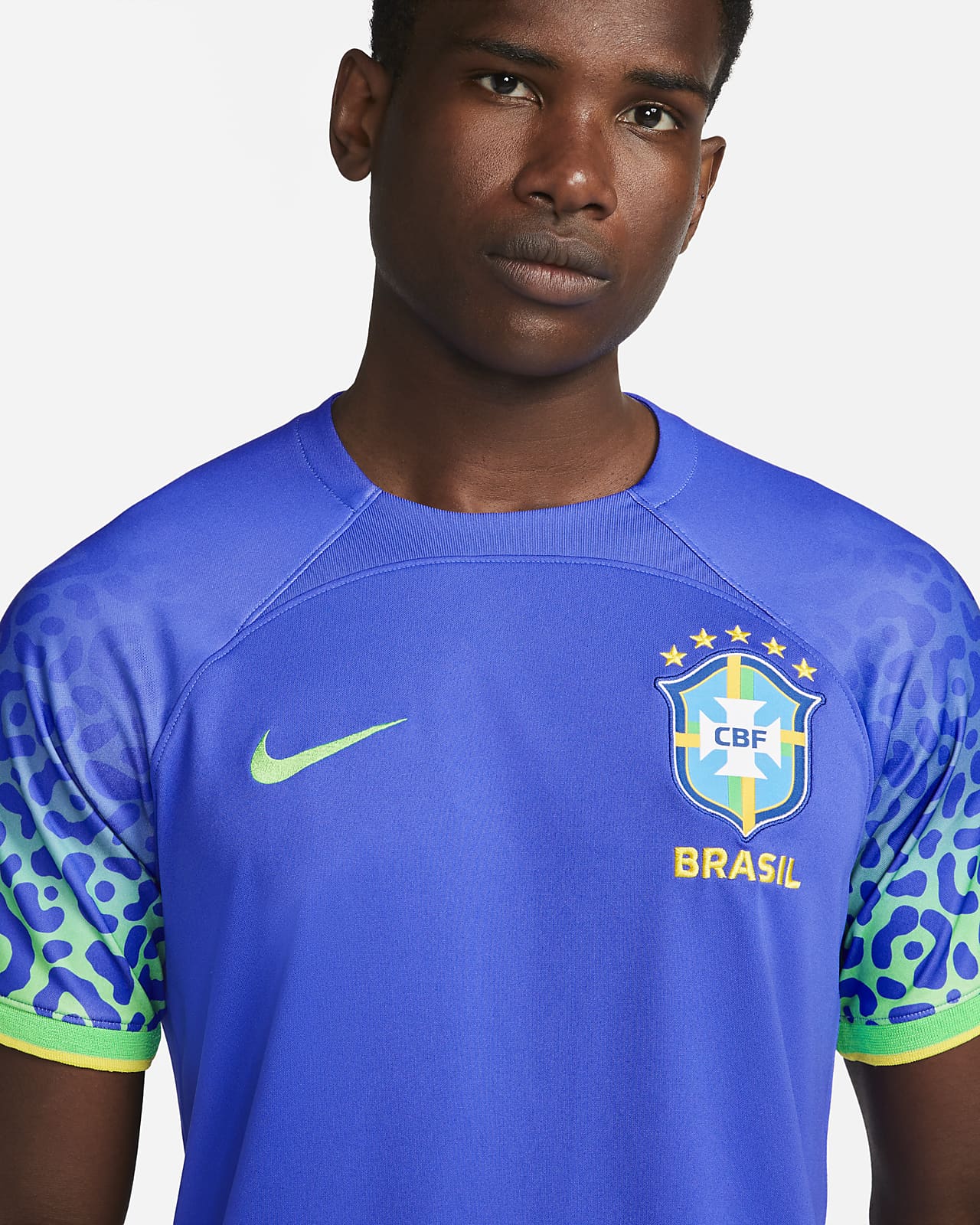 Brasilien 2022/23 Stadium Away Nike Dri-FIT Fußballtrikot für Herren. Nike  CH