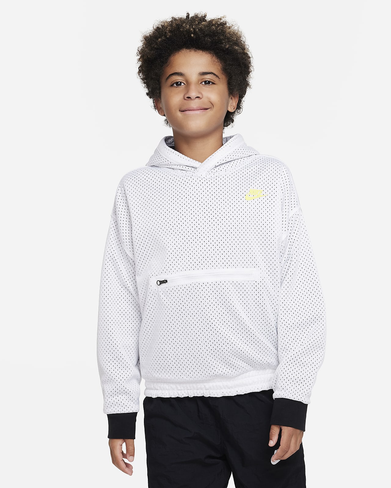 Nike Culture of Basketball Older Kids' Reversible Hoodie. Nike IL