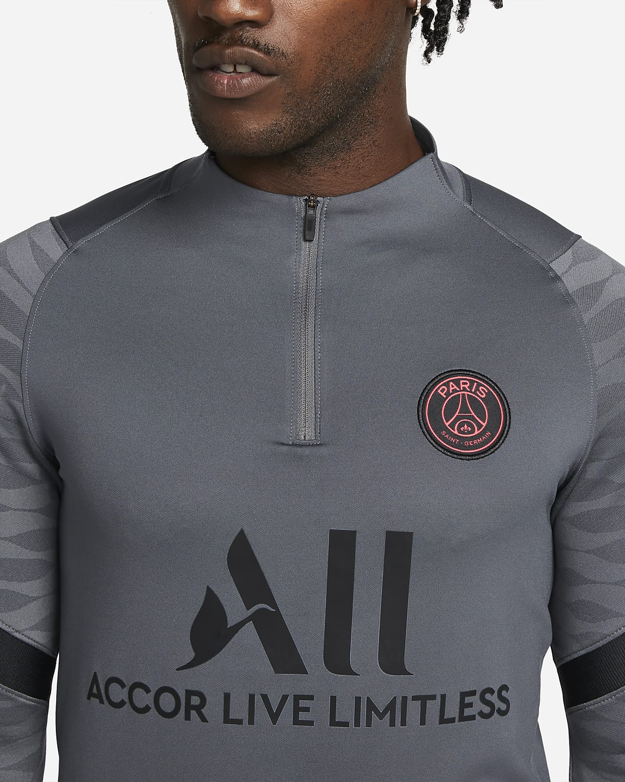 Inflate clay cliff Haut d'entraînement de football Nike Dri-FIT Paris Saint-Germain Strike  pour Homme. Nike FR